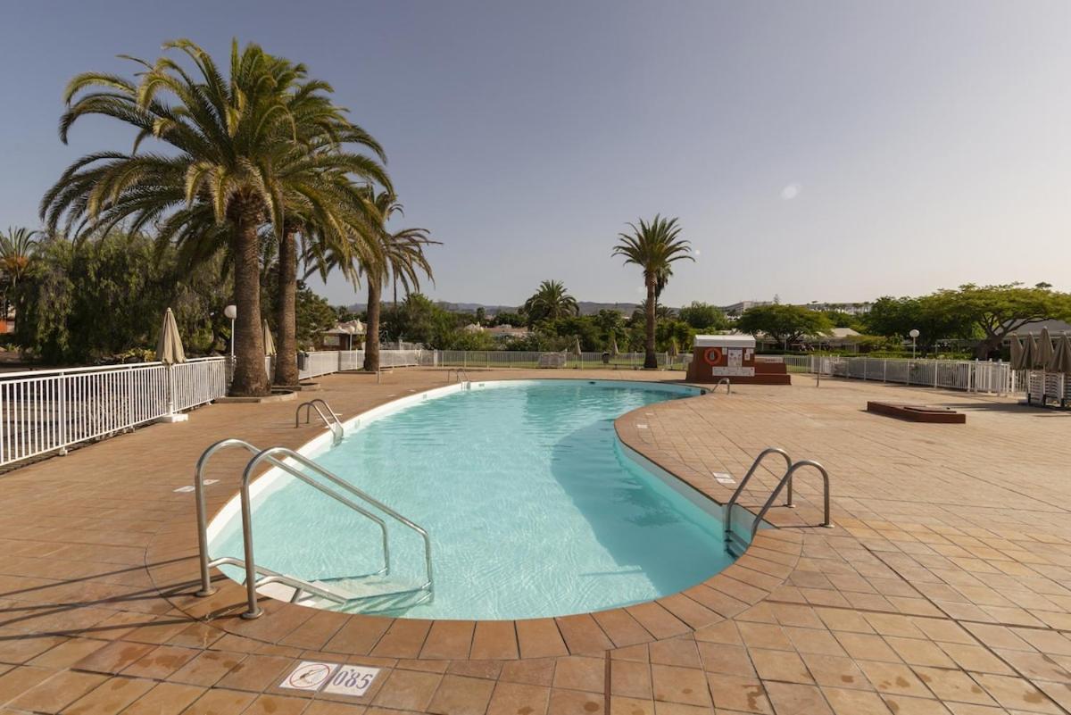 Bungalow Familiar Complejo Melocotones Maspalomas ماسبالوماس المظهر الخارجي الصورة