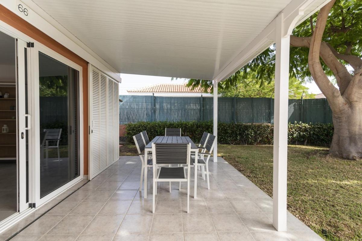 Bungalow Familiar Complejo Melocotones Maspalomas ماسبالوماس المظهر الخارجي الصورة