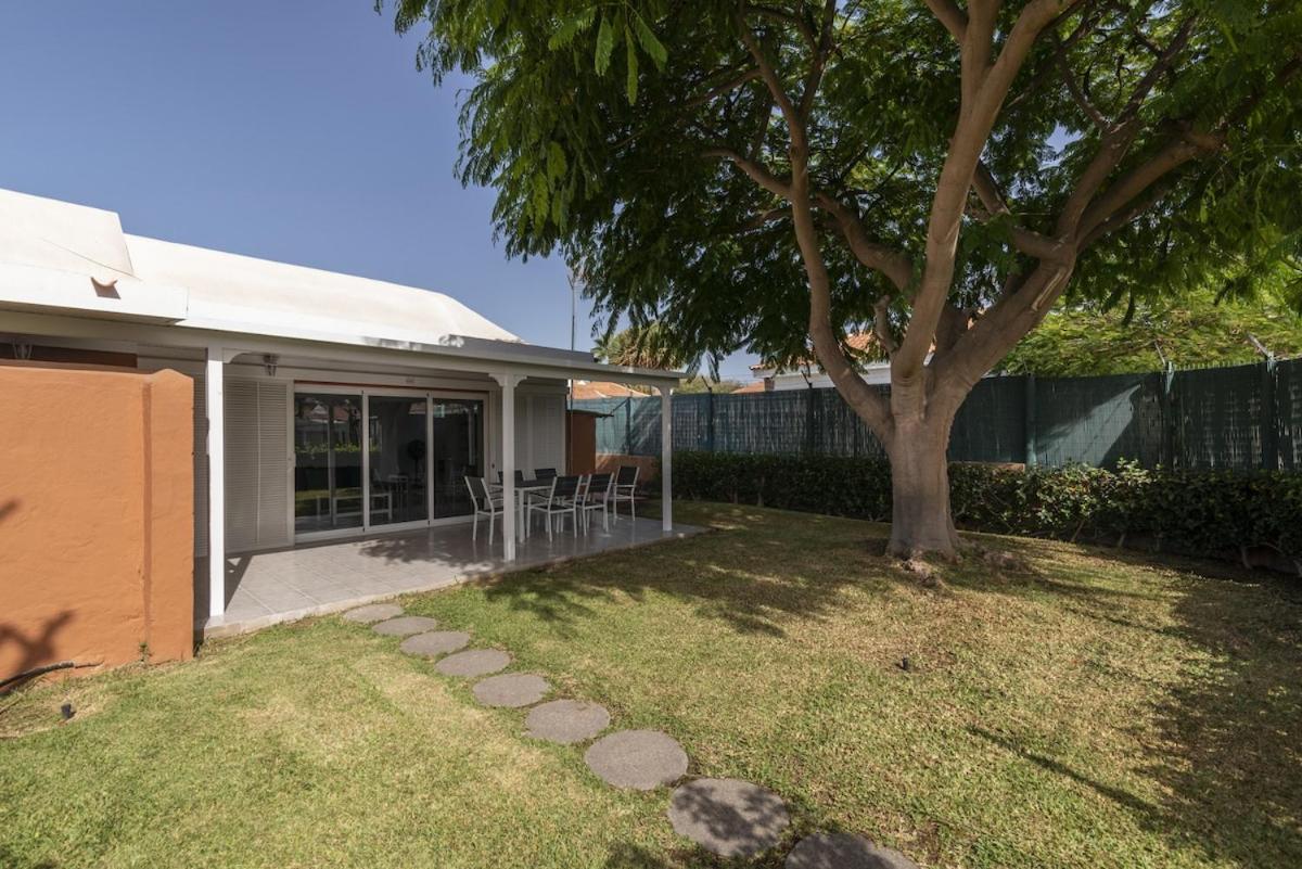 Bungalow Familiar Complejo Melocotones Maspalomas ماسبالوماس المظهر الخارجي الصورة