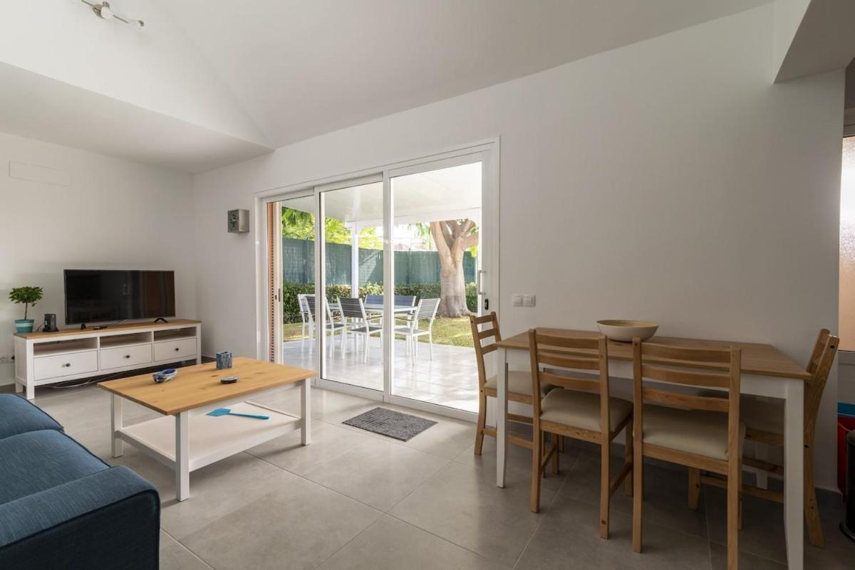 Bungalow Familiar Complejo Melocotones Maspalomas ماسبالوماس المظهر الخارجي الصورة