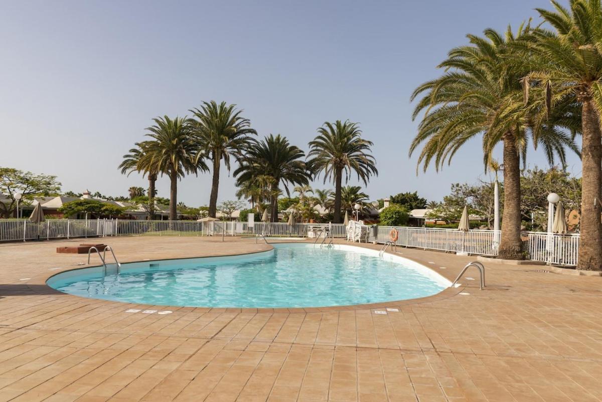 Bungalow Familiar Complejo Melocotones Maspalomas ماسبالوماس المظهر الخارجي الصورة